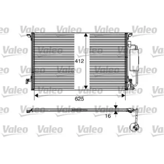 Valeo Klimakondensator Cadillac Bls Hyundai Grand Saab 9-3