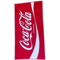 COCA COLA Badetuch Original Coca Cola Strandtuch, 100 % Baumwolle, schnell trocknend, saugfähig, und strapazierfähig