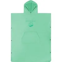 normani Unisex-Bademantel Weicher Mikrofaser Badeponcho Nosara, 110, Polyester, Kapuze, Schlupf, Surfer Poncho + Badetuch aus recyceltem Material