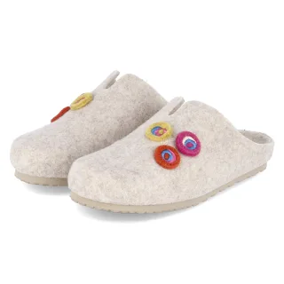 Beliana Pantoffeln  Beige - Gr. 40 -  Filz