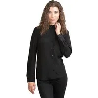 Posh Gear Seidenbluse Damen Seidenbluse Collettoseta Bluse aus 100% Seide 100% Seide