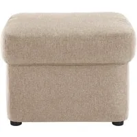 DOMO collection Polsterhocker SARAFINA 61x61 cm, hochwertig und komfortabel
