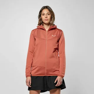 SALEWA - Puez Altavia Polarlite Kapuzenjacke Damen - Rot (Gr.40)