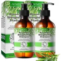 ALIVER Haarshampoo Shampoo Rosmarin für Haarwachstum Pflegeshampoo 300ml Aliver, 2-tlg.