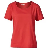 Himalaya Clothing Kurzarmshirt Basic T-Shirt Damen "Alma" mit Rundhalsausschnitt aus Bio-Baumwolle Vielseitiges Shirt mit hohem Tragekomfort