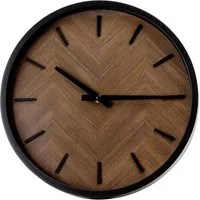 Platinet Wanduhr runde Wanduhr Dämmerung mit geräuschlosem Uhrwerk Quarzmechanismus