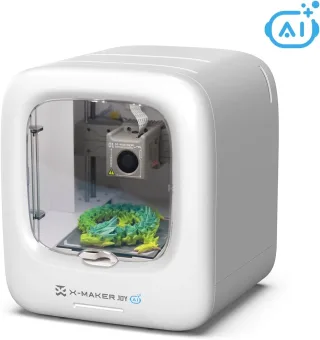[EU/US Direct]AOSEED X-MAKER JOY AI Kids' V4.0 3D Printer 300mm/s Print Speed 120×120×120mm Build Volume Support Wi-Fi A