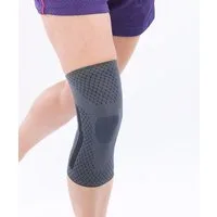 Kniebandage Maximex Kaffee Kniebandage mit Kühl-Haptik S/M, geruchsabsorbierend