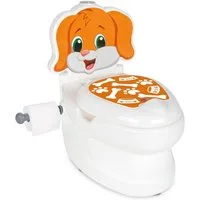Jamara Toilettentrainer Meine kleine Toilette, Hund, mit Spülsound und Toilettenpapierhalter