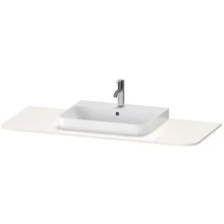 Duravit Happy D.2 Plus Konsole Weiß Hochglanz 1300x550x16 mm - HP031KM2222 HP031KM2222