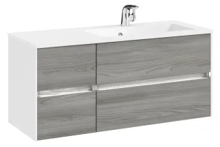Pelipal Serie 6010 Waschtischunterschrank 6010-WTUSL03, B:1120, H:512, T:493mm 6010-WTUSL03