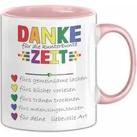 Trendation Tasse Erzieherin Abschiedsgeschenk Tasse Abschied Kindergarten Geschenkidee