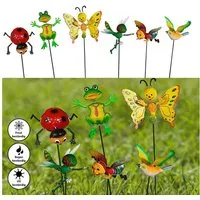 CEPEWA Gartenstecker Gartenstecker Tiere mit beweglichen Flügel