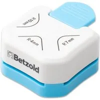 Betzold Eckstanzer Eckenabrunder 3-in-1 für Papier und laminierte Dokumente