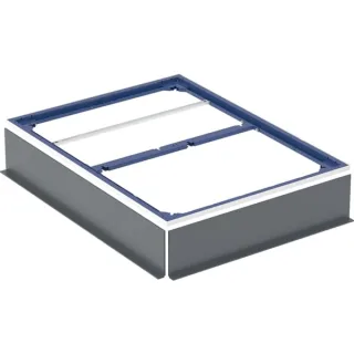 Geberit Duofix Installationsrahmen für Duschfläche 110-140 cm, für sieben Füße: 120x90cm,, 551514001 551514001