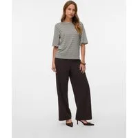 Vero Moda Schlupfhose VMBERLIN ZAMIRA MW WIDE PANT NOOS Materialmix