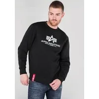 Alpha Industries Sweatshirt Basic Sweater Baumwollmischung, regular fit