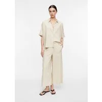 comma 7/8-Hose Hose Culotte aus Leinenmix mit Elastikbund
