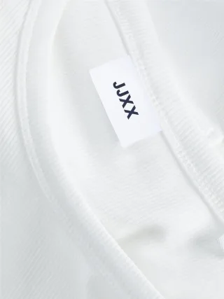 JJXX - JXFALLON STR SL RIB TOP JRS NOOS Bright White - Gr. - M