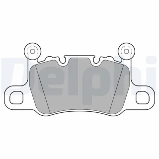 Delphi Bremsbel?ge vorne Porsche 718 911 Panamera