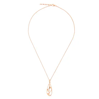 Orphelia 'Ava' Damen-Kette mit Anhänger aus 925er Sterlingsilber, Rosé, ZH-7374 RG