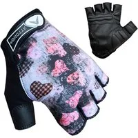 ATTONO Fahrradhandschuhe Damen Fahrrad Handschuhe mit Gel-Polster und Frottee-Daumen