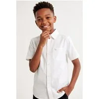 Abercrombie Kids Kurzarmhemd AFB SHORT SLEEVE ICON SHIRT mit Brusttasche und Logo-Stickerei, for Boys