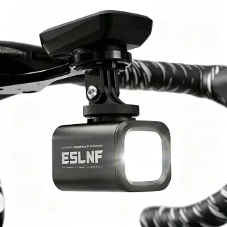 ESLNF Bicycle Light Electric Horn Remote Control 800 High Lumes Mountable 2400mAh Rechargeable Waterproof Road MTB Headl