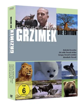 Grzimek: Ein Platz für Tiere - Die Edition [4 DVDs]