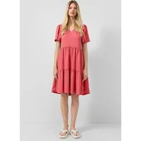 QS Minikleid Kleid Knielanges Stufenkleid