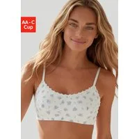 Vivance by Lascana Bralette-BH Rosali ohne Bügel, aus softem Material mit Blumenmuster