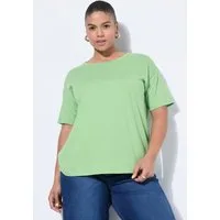 Studio Untold T-Shirt Basic-Shirt Relaxed Shape überschnittene Schultern