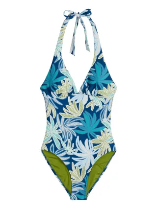 Marc O'Polo Damen Badeanzug Bohemian LeafSchwimmanzug, Einteiler, Bademode