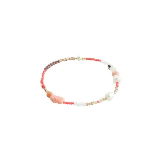 pilgrim - Armband - Indiana weiß/pink - Gr. - OS