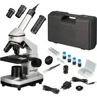 BRESSER junior BRESSER JUNIOR 40x-1024x Mikroskop Set mit Hartschalenkoffer Kindermikroskop