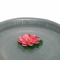 Flamingo Dekoobjekt Deko-Rose schwimmend pink Ø 15 cm
