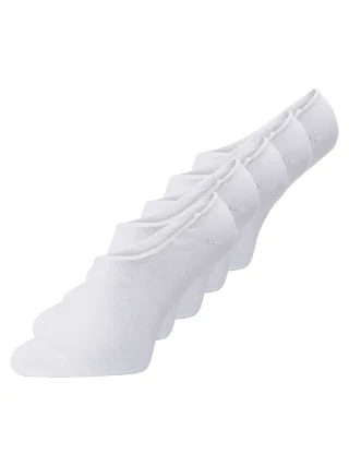 JACK&JONES - JACBASIC MULTI SHORT SOCK 5 PACK NOOS White - Gr. - ONE SIZE