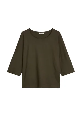 Marc OPolo Casual - T-Shirt oversize Mossy Earth - Gr. - S