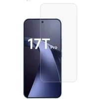 Wigento Displayschutzglas 1x für Xiaomi 17T Pro Bildschirmschutz 9H HD Hartglas für Xiaomi 17T Pro, 9H Härte, HD klar