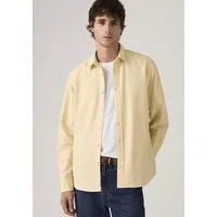 Levi's® Langarmhemd AUTHENTIC BUTTON DOWN mit Ton-in-Ton Logostickerei auf der Brust