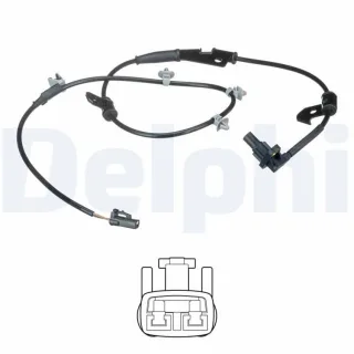 Delphi ABS-Sensor vorne rechts Hyundai Coupe Tiburon