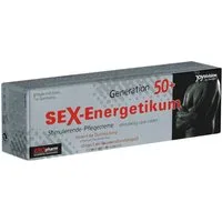 JOYDIVISION Stimulationssalbe Sex-Energetikum 50+ Tube mit, 1-tlg., stimulierende Penis Pflegecreme für den Mann ab 50