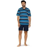 Comte Shorty Lunar Lounge (Set, 2 tlg., 2-teilig) Herren Pyjama kurz Shorty Kurzarm Baumwolle große Größen