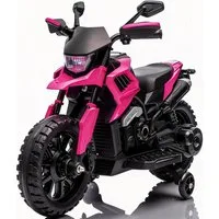 GarveeMore Elektro-Kindermotorrad für Kinder, 6 V, für 3-6 Jahre,stabiles Elektromotorrad mit Lernrollen, Akku 6V 4Ah,LED-Scheinwerfer,Musik,Spielzeug für Kinder von max.25kg