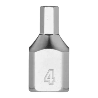 Milwaukee Innensechskant Bit-Steckschlüsseleinsatz metrisch 1/4" kurz 4 mm - 4932500476