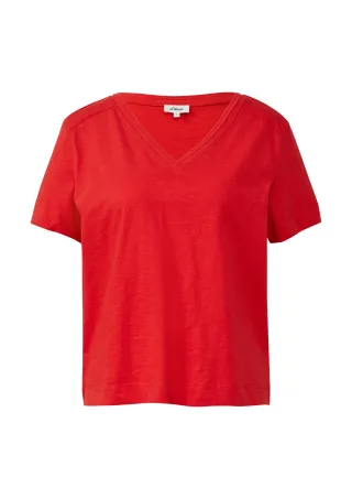 s.Oliver - T-Shirt rot - Gr. - 44