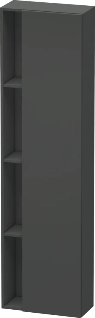Duravit DuraStyle Hochschrank Graphit Matt 500x240x1800 mm - DS1248R4949 DS1248R4949