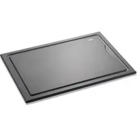 GEFU Schneidebrett SLIZE, Holzpapierfaser, (1-St), Holzverbundstoff aus 80 % recyceltem Material, Saftrille