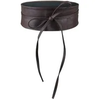 Frentree Taillengürtel damen mit eleganter Schleife, Kleidergürtel mit breitem Bund (Breiter Wickelgürtel zum Schnüren) Obi Gürtel, Bindegürtel für Kleider, Blusen und Mäntel