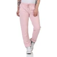 CLEO STYLE Jogger Pants Damen Jogginghose 814136 34-38 Rosa